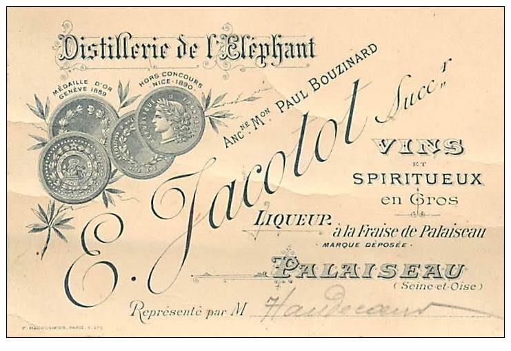 palaiseau carte de visite distillerie de l elephant