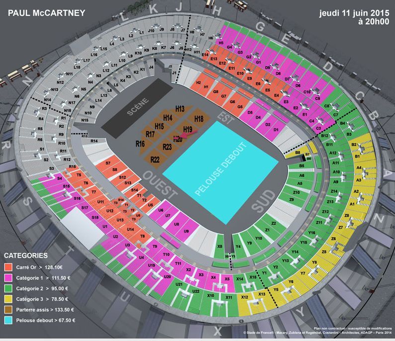 stade de france concert juin 2015 paul McCartneyc