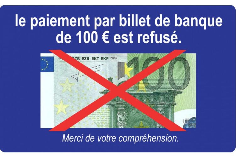 refus 100 euro-l1600