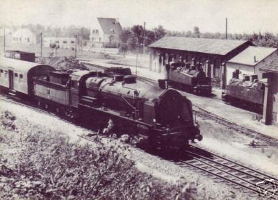 141C Loudeac et Mallet du Reseau Breton mai 1964