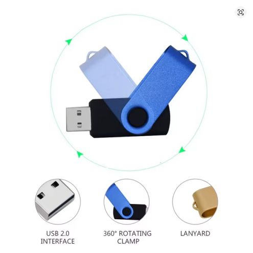 cles USB20 rotative 8go