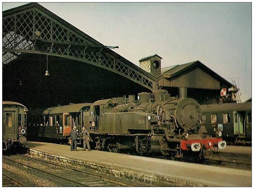 bastille gare 141TB506 en septembre 1961
