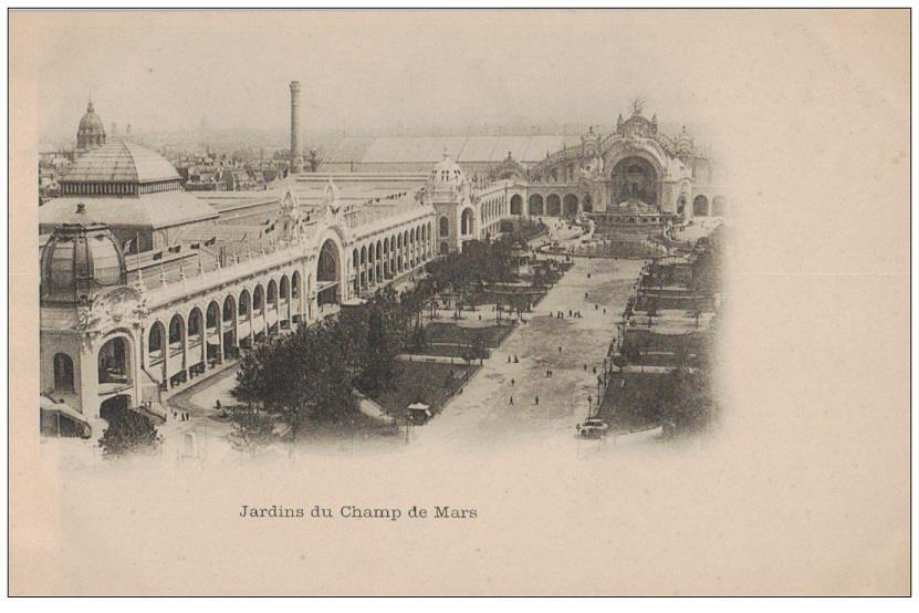 expo 1900 jardins du champ de mars 307323