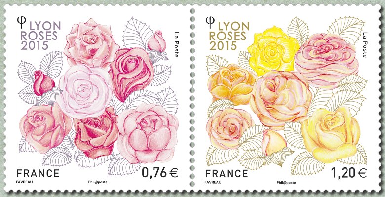 Lyon Roses diptyque 2015