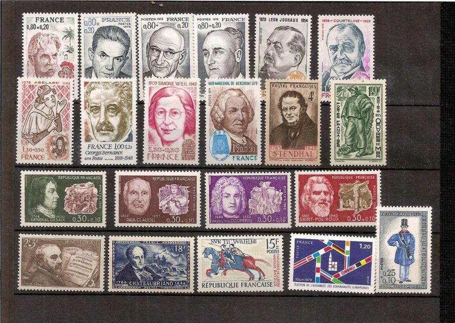 lot timbres effigies 20150806