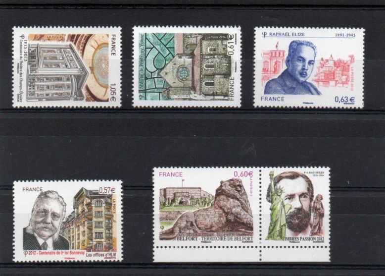 lot timbres effigies 20150806b