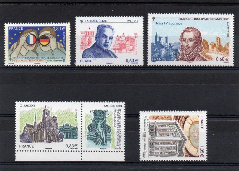 lot timbres effigies 20150806c