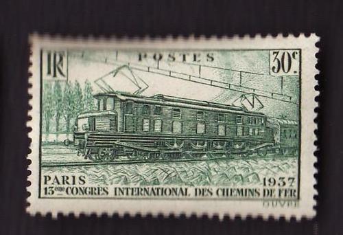 timbre congres ch fer 1937 60 11