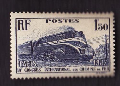timbre congres ch fer 1937 60 12