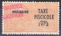 taxe piscicole 1973 ordinaire