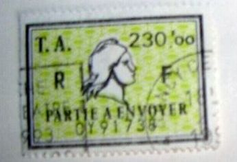 timbre amende 230f OY91738