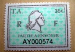 timbre amende 35e AY000574