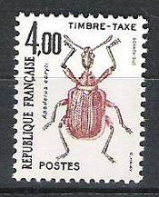 timbre taxe insectes 400b