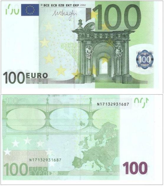 100 euro N17132931687