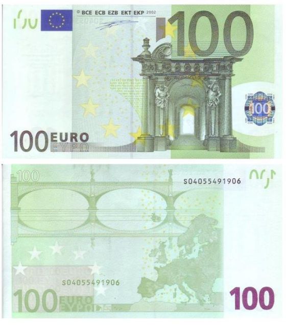 100 euro S04055491906