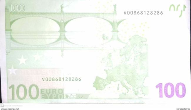 100 euro V00868128286