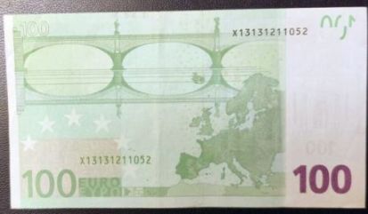 100 euro X13131211052