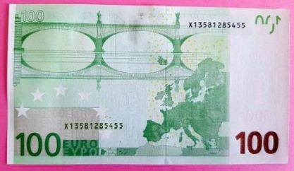 100 euro X13581285455