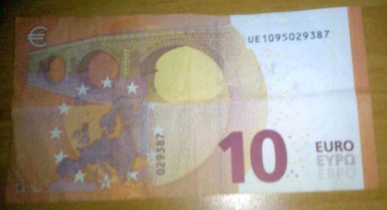 10 euro UE1095029387