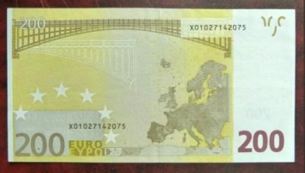200 euro X01027142075