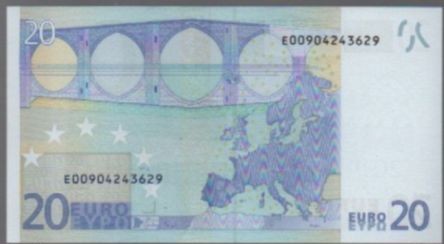 20 euro E00904243629