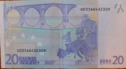 20 euro U03556432309