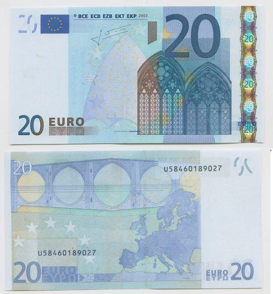 20 euro U58460189027