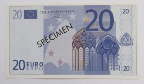 20 euro specimen