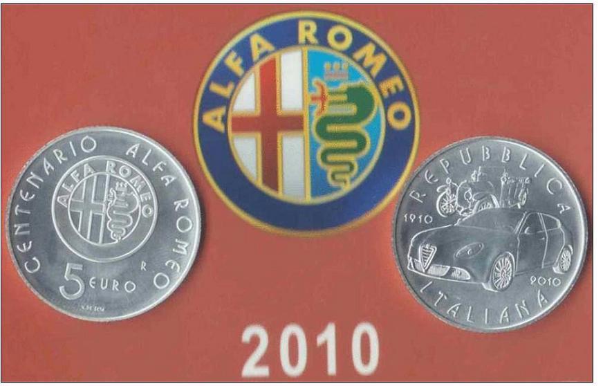 euro alpha romeo centenaire 583 001