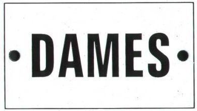 plaque dames 392 001