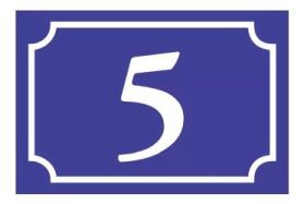 plaque 005 040