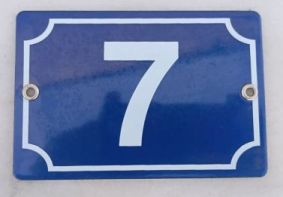 plaque 007 025