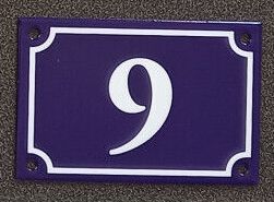 plaque 009 030