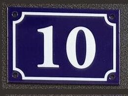 plaque 010 031