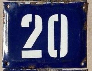 plaque 020 101