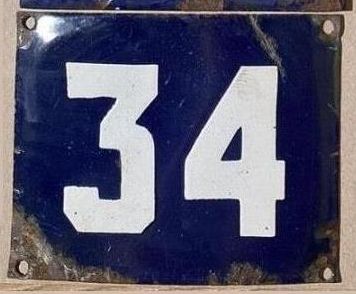 plaque 034 101