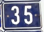 plaque 035 110