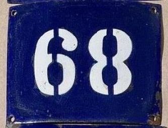 plaque 068 007