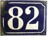 plaque 082 005