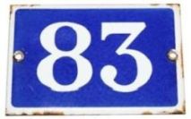 plaque 083 011