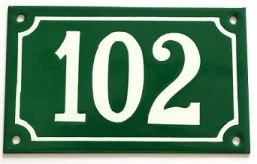 plaque 102 006