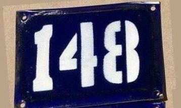 plaque 148 102