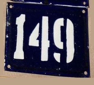plaque 149 101
