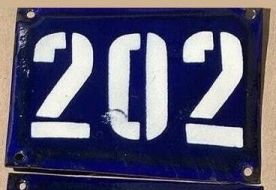 plaque 202 102