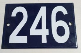 plaque 246 001