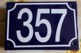 plaque 357 020