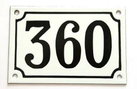 plaque 360 003
