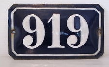 plaque 919 201