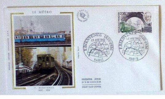 ratp 1975 timbre bienvenue 523 007