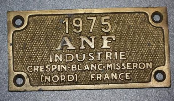 plaque mf67 anf 1975